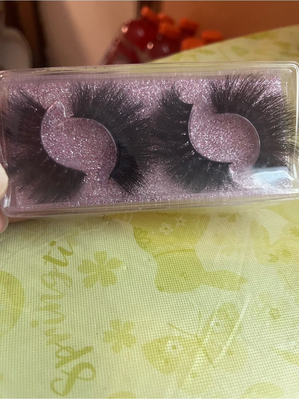 Dramatic Black Faux Mink Lashes - Voluminous Flutter
